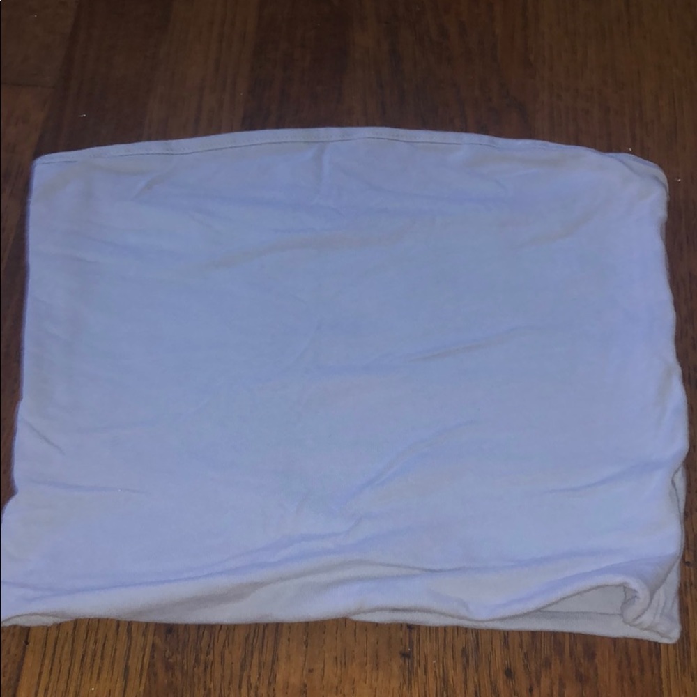 blue brandy melville tube top